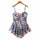 Multicolor Floral Print Sexy Sling Dress Women Summer Chiffon Super-Short Dress Holiday