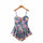 Multicolor Floral Print Sexy Sling Dress Women Summer Chiffon Super-Short Dress Holiday
